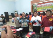 Ringkus 13 Orang Pencurian Dengan Kekerasan, Polres Jombang Ungkap 14 Kasus