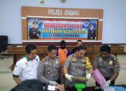 Unit Reskrim Polsek Mojowarno Ungkap Kasus Peredaran dan Penyalahgunaan Narkotika Golongan I Jenis Sabu dan Ganja