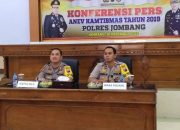 Polres Jombang Gelar Pers Rilis, ini Beberapa Kasus yang Menarik Perhatian Publik
