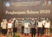 Sembilan Lembaga dan Media Massa Terima Penghargaan Bergengsi Dari Balai Bahasa Prov. Jatim