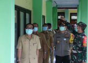 Bersama Forkopimda, Kapolres Nganjuk Tinjau Lokasi Karantina Pasien Covid-19 di BLPP Balonggebang