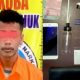 Tersangka DR yang berhasil diamankan