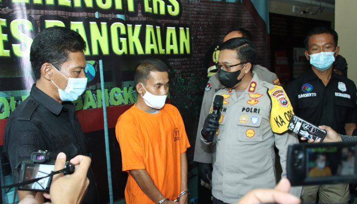 Amankan Ratusan Gram Sabu, Satresnarkoba Polres Bangkalan Ringkus Pengedar Sabu