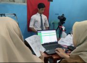 Layanan Jebol Gawang Dukcapil di SMAN 1 Sukomoro