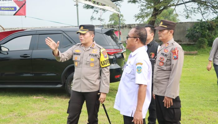 Kapolres Nganjuk Himbau Anggota Pam Pilkades Harus Jaga Marwah Kepolisian