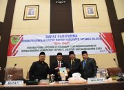 Dalam Sidang Paripurna DPRD, Bupati Tapsel Sampaikan Nota Pengantar LKPJ 2022 