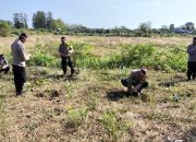 Polres Nganjuk Peringati Hari Proklamasi Dengan Baksos Tanam Ribuan Pohon