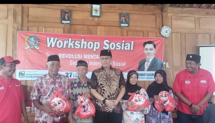 Ida Bagus Nugroho Gelar Workshop Sosial dan Baksos Partai