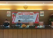 Paripurna DPRD  Nganjuk Umumkan Pemberhentian  Bupati