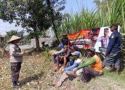 Patroli Sambang Sawah Cegah Kebakaran Lahan