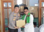 Kapolres Nganjuk  Perkenalkan Aplikasi Ilmu Semeru Di Masjid Al Akbar