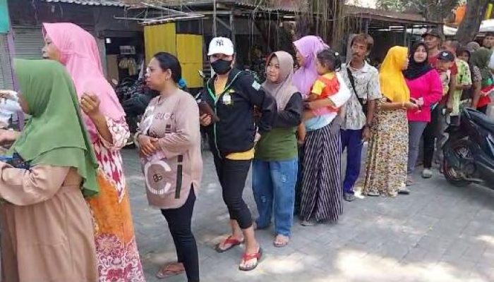 Dinas KPP Bersama Perum Bulog Kediri Gelar GPM di Pace