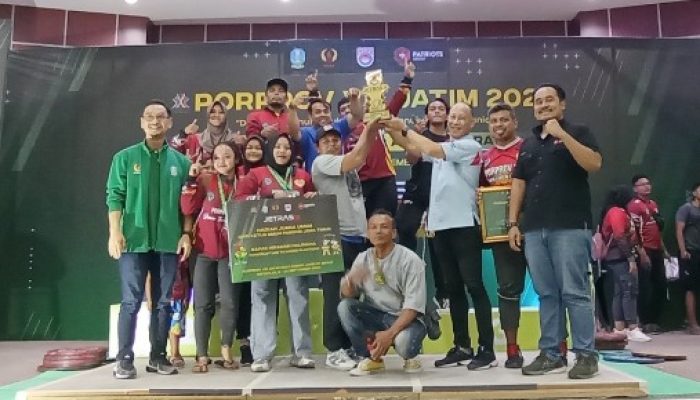 Porprov Jatim VIII: Nganjuk Juara Umum Angkat Berat, Angkat Besi Bersyukur