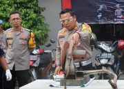 Operasi Balap Liar, Polres Ponorogo Sita 238 Sepeda Motor,