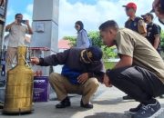 Jelang Mudik Tim Gabungan Polres Kediri Kota Sidak SPBU Periksa Takaran dan Stok BBM