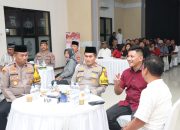 Kapolres Nganjuk Gelar Bukber Bersama Wartawan Dalam Rangka Perkuat Sinergisitas dan Tali Silaturahmi