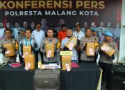 Polresta Malang Kota Berhasil Amankan Kurir Bawa 42 Kg Ganja Nyamar Pemudik