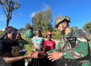 Peringati Hari Kartini di Papua, Satgas Yonif 509 Kostrad Peduli Mama Papua