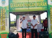 Gerakan Pangan Murah di Kecamatan Tanjunganom Kabupaten Nganjuk Disambut Antusias Warga