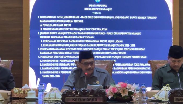 DPRD Nganjuk Gelar Rapat Paripurna, Ini Yang Dibahas