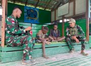 Satgas Yonif 509 Kostrad Berikan Ilmu Pendidikan Pada Anak Papua