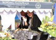 Kapolres Nganjuk Didampingi  Ibu Anggun Muhammad Antusias mengikuti rangkaian Acara Boyong Noto Projo Kabupaten Nganjuk ke-144