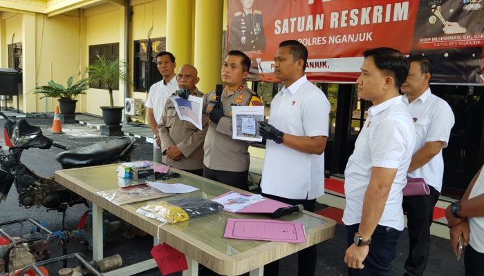 Kapolres Nganjuk Berhasil Usut Tuntas Dugaan Korupsi PAD Desa Sukorejo, Kerugian Negara RP 1,2 Miliar