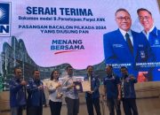 Resmi, Syauqul Muhibbin – Elim Tyu Samba Mendapat Rekomendasi Dari Partai Amanat Nasional.