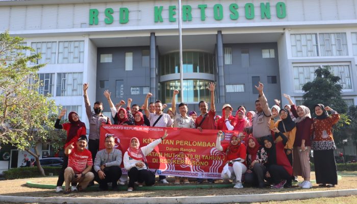 Parade Perlombaan Dalam Rangka Hari Ulang Tahun Ke – 79 Republik Indonesia Di Rumah Sakit daerah Kertosono