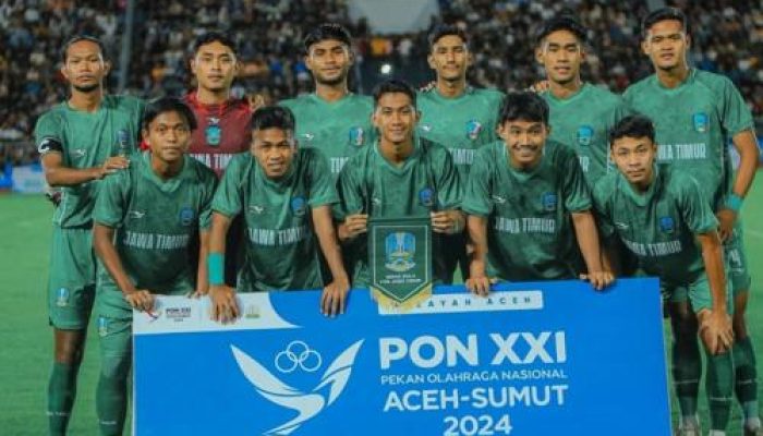 Jawa Timur Tim Tersukses Usai Sabet Emas Sepakbola PON 2024