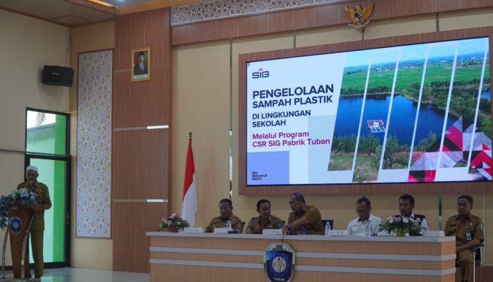 Gandeng Lembaga Pendidikan, SIG Pabrik Tuban Ajak Manfaatkan Sampah Plastik