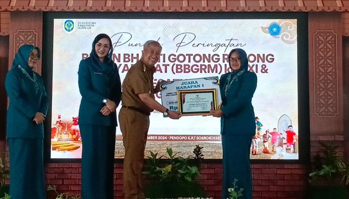 Bazar UMKM dan Penghargaan Desa Terbaik Meriahkan BBGRM XXI dan HKG PKK ke-52 di Nganjuk