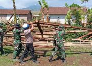 Mas Bhabin Sosok Polisi Bondowoso Cekatan Terekam Saat Kejadian Bencana