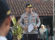 Kapolres Nganjuk Jadi Pembina Upacara di SMKN 1, Ingatkan Pelajar Jangan Mudah Terprovokasi