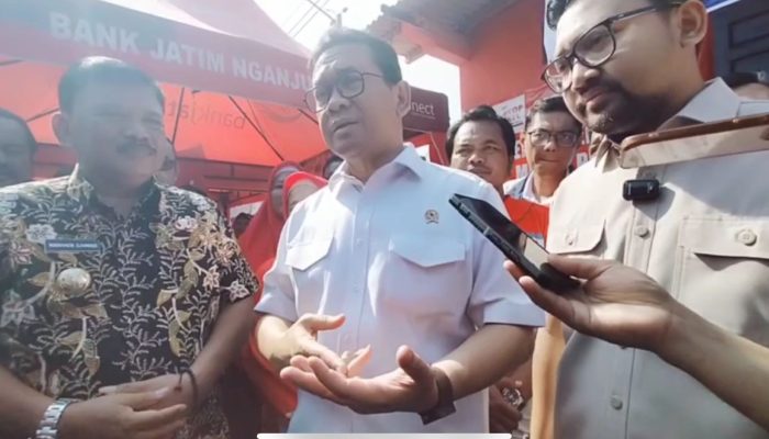 Kunjungi Nganjuk, Mendag Tegaskan Peran Koperasi Merah Putih Jaga Stabilitas Harga
