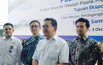 Mendag Budi Santoso Lepas Ekspor Produk Moorlife ke Rumania dan Filipina dari Nganjuk