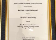 Jombang Raih Penghargaan Nasional dari Kemenkes atas Keberhasilan Tekan Angka Stunting 2025