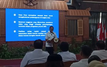 Pembinaan Pengelolaan Keuangan Desa Kepada Seluruh Kepala Desa Se-Kabupaten Nganjuk Dalam Rangka Pencegahan Korupsi Oleh Wakil Bupati Nganjuk