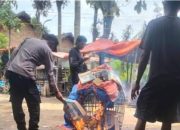 Polsek Ngronggot dan Tim Resmob Polres Nganjuk Gerebek Lokasi Diduga Arena Sabung Ayam