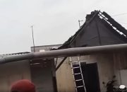 Angin Kencang Terjang Desa Mlorah, Puluhan Rumah Warga Alami Kerusakan