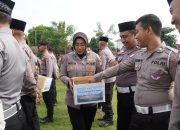 Peduli Sesama, Polres Jombang Gelar Aksi Donasi untuk Daerah Terdampak Bencana