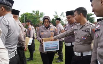 Peduli Sesama, Polres Jombang Gelar Aksi Donasi untuk Daerah Terdampak Bencana
