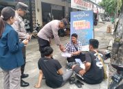 *Antisipasi Uang Palsu, Polres Kediri Cek Jasa Penukaran Uang di Kawasan Pare*