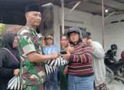 Sinergi TNI Dan Ormas, Koramil Baron Dan Sangprabu Nganjuk Tebar Kebaikan Dengan Berbagi Takjil Di Bulan Ramadan