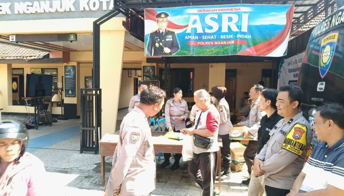 Sembako Murah Polres Nganjuk: Wujud Nyata Polri Jaga Stabilitas Pangan Selama Ramadan