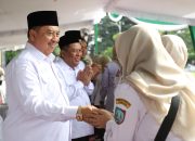Awali Tugas Pasca Lebaran, Bupati Warsubi Pimpin Apel Kerja dan Halal Bihalal ASN Pemkab Jombang